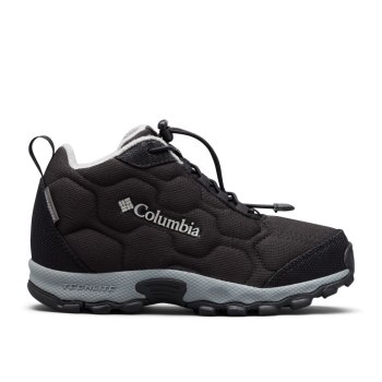 Columbia Firecamp Mid 2 Waterproof, Tenis Negros Para Niño | 062538-MKB